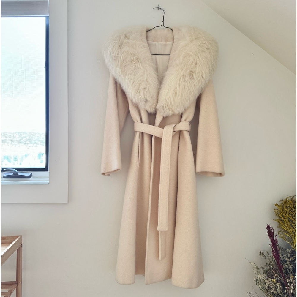 Vintage Penny Lane Authentic Fox Fur Coat